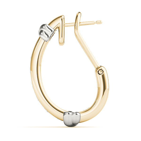 EARRINGS HOOP EARRINGS J-HOOPS - Image 7