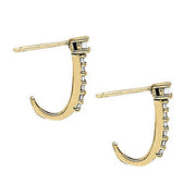 EARRINGS HOOP EARRINGS J-HOOPS - Image 2