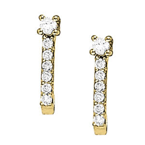 EARRINGS HOOP EARRINGS J-HOOPS - Image 3