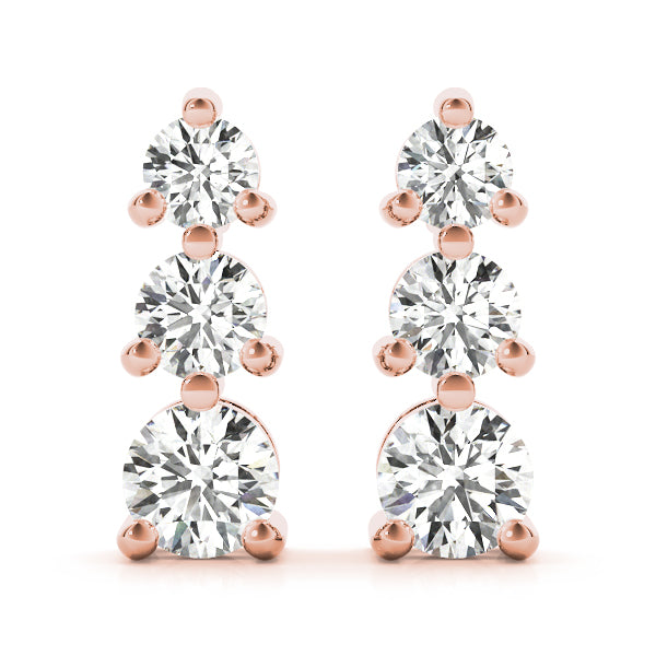 EARRINGS 3 STONE - Image 5