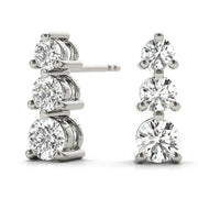 EARRINGS 3 STONE - Image 7
