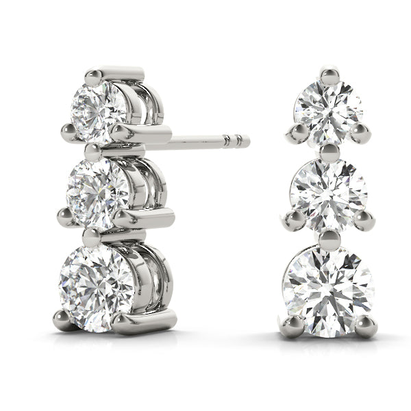 EARRINGS 3 STONE - Image 7