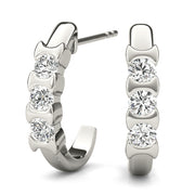 EARRINGS 3 STONE - Image 2