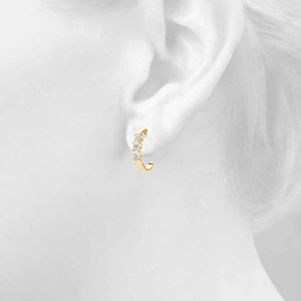 EARRINGS 3 STONE - Image 7