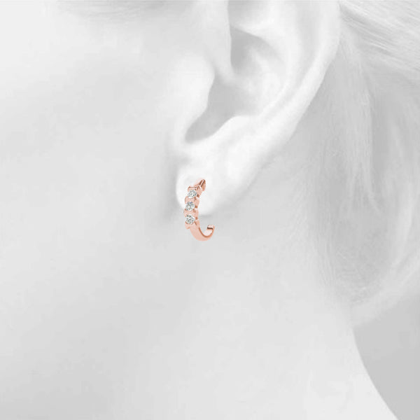 EARRINGS 3 STONE - Image 3