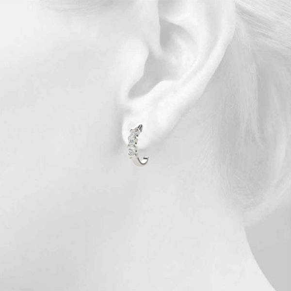 EARRINGS 3 STONE - Image 6