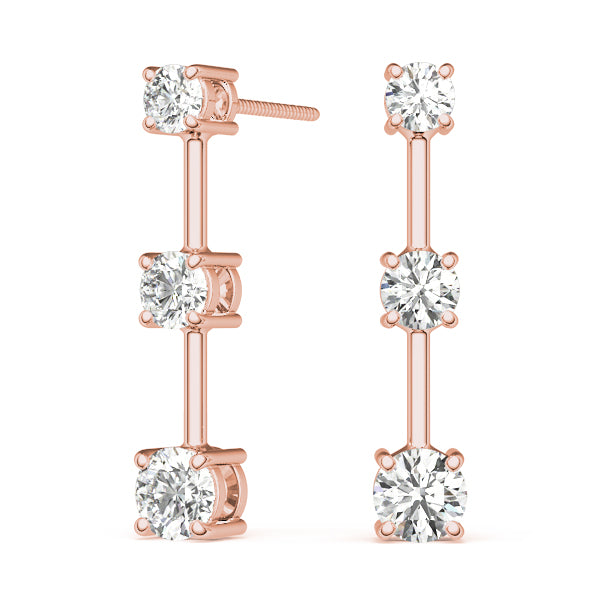 EARRINGS 3 STONE - Image 8