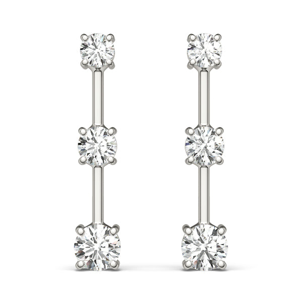 EARRINGS 3 STONE - Image 4