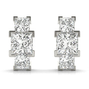 EARRINGS 3 STONE - Image 2