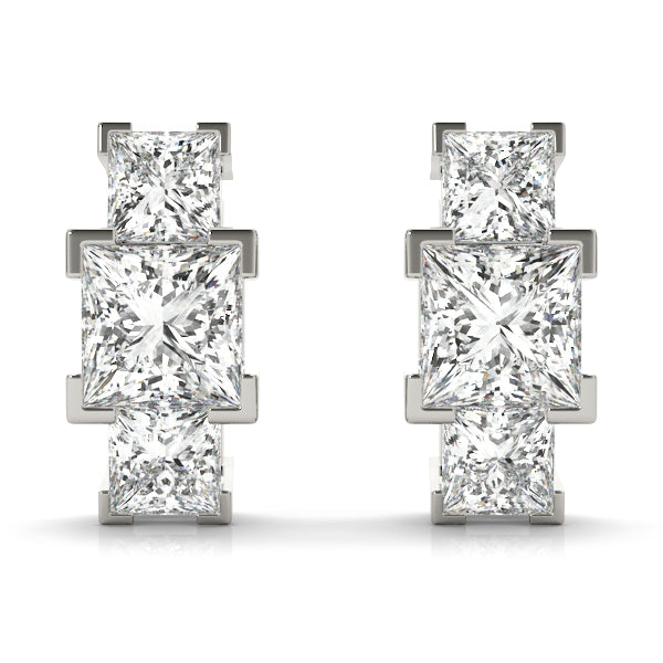 EARRINGS 3 STONE - Image 2