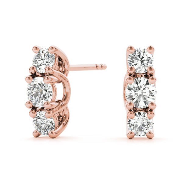 EARRINGS 3 STONE - Image 9