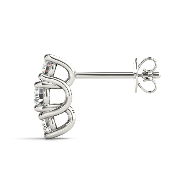EARRINGS 3 STONE - Image 3