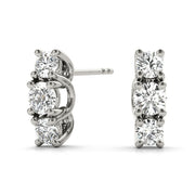 EARRINGS 3 STONE - Image 2