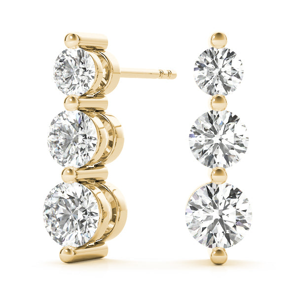 EARRINGS 3 STONE - Image 9