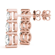 EARRINGS 3 STONE - Image 3