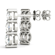 EARRINGS 3 STONE - Image 4