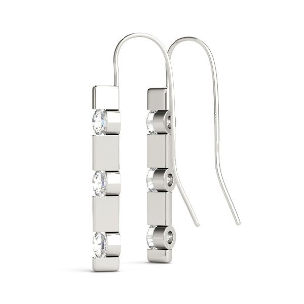 EARRINGS 3 STONE - Image 5