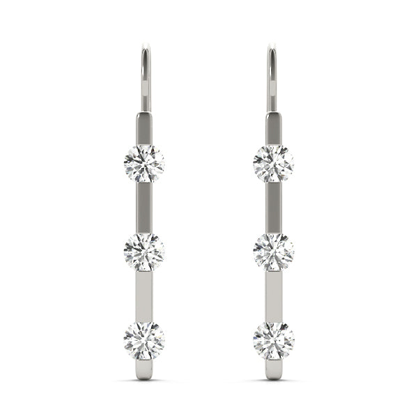 EARRINGS 3 STONE - Image 4