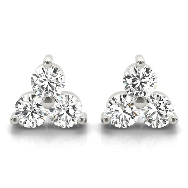 EARRINGS 3 STONE - Image 2
