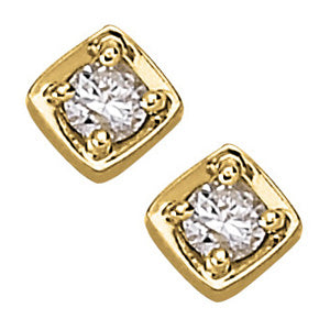 EARRINGS SINGLE STONE - Image 2