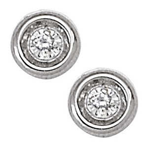 EARRINGS SINGLE STONE - Image 2