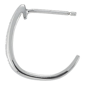 EARRINGS HOOP EARRINGS J-HOOPS - Image 3