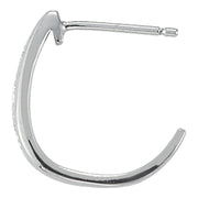 EARRINGS HOOP EARRINGS J-HOOPS - Image 3