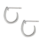 EARRINGS HOOP EARRINGS J-HOOPS - Image 3