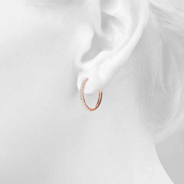 EARRINGS HOOP EARRINGS STANDARD HOOPS - Image 4