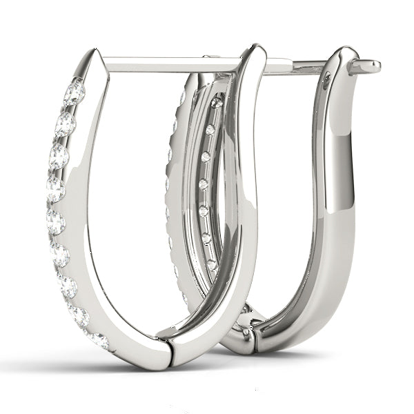 EARRINGS HOOP EARRINGS J-HOOPS - Image 3