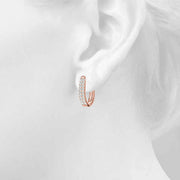 EARRINGS HOOP EARRINGS J-HOOPS - Image 6
