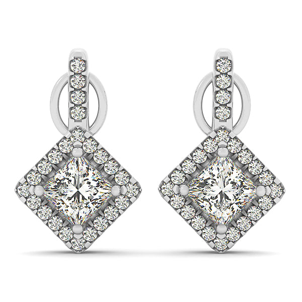 EARRINGS COLOR SQUARE & CUSHION - Image 2