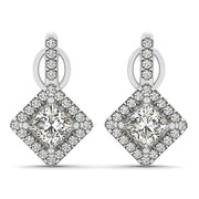 EARRINGS COLOR SQUARE & CUSHION - Image 2