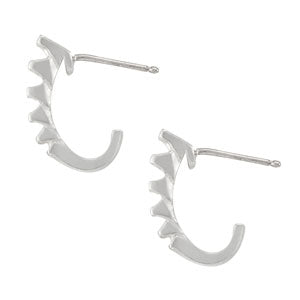 EARRINGS HOOP EARRINGS J-HOOPS - Image 2