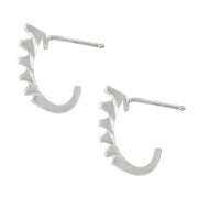 EARRINGS HOOP EARRINGS J-HOOPS - Image 2
