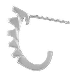 EARRINGS HOOP EARRINGS J-HOOPS - Image 3