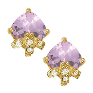 EARRINGS COLOR SQUARE & CUSHION - Image 2