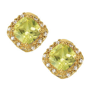 EARRINGS COLOR SQUARE & CUSHION - Image 2