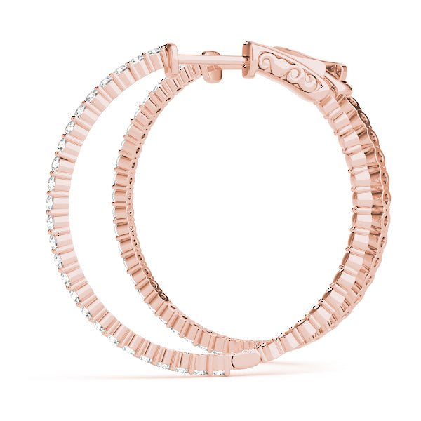 EARRINGS HOOP EARRINGS VAULT LOCK - Image 10
