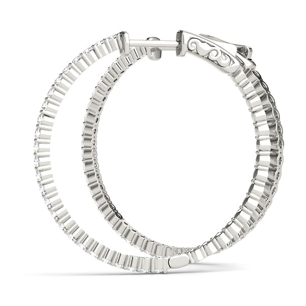 EARRINGS HOOP EARRINGS VAULT LOCK - Image 9