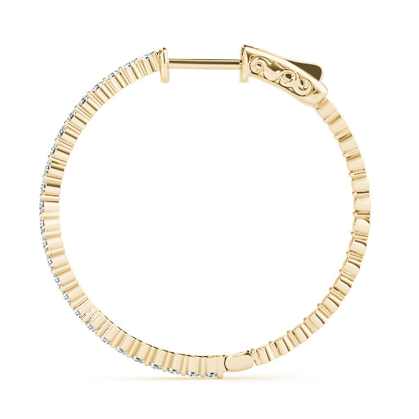 EARRINGS HOOP EARRINGS VAULT LOCK - Image 7