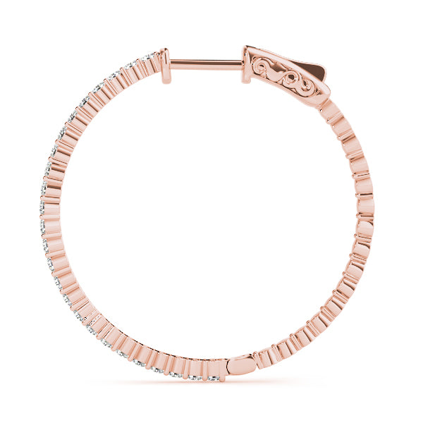 EARRINGS HOOP EARRINGS VAULT LOCK - Image 6