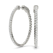 EARRINGS HOOP EARRINGS VAULT LOCK - Image 2