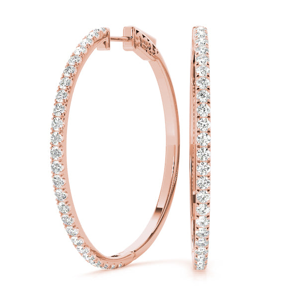 EARRINGS HOOP EARRINGS VAULT LOCK - Image 5