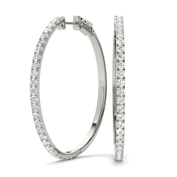 EARRINGS HOOP EARRINGS VAULT LOCK - Image 2
