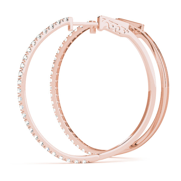 EARRINGS HOOP EARRINGS VAULT LOCK - Image 6