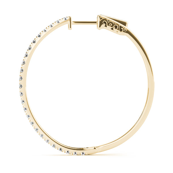 EARRINGS HOOP EARRINGS VAULT LOCK - Image 7