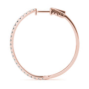 EARRINGS HOOP EARRINGS VAULT LOCK - Image 4