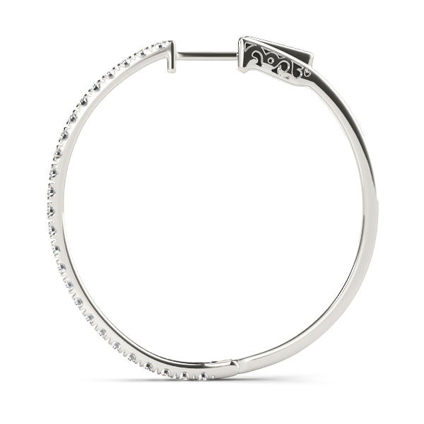 EARRINGS HOOP EARRINGS VAULT LOCK - Image 10