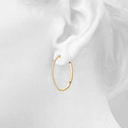 EARRINGS HOOP EARRINGS VAULT LOCK - Image 8